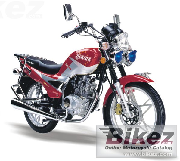 Big Sukida sk-125-6 patriot picture and wallpaper from Bikez.com